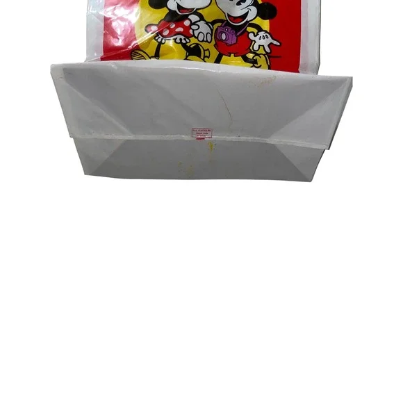 Vintage Walt Disney Disneyland Mickey Mouse Minnie Souvenir Shopping Bag 1980s - Picture 3 of 5